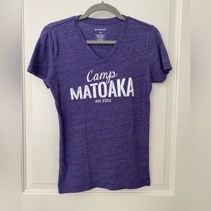 Boxercraft Camp MATOAKA purple Youth T-Shirt xsmall
